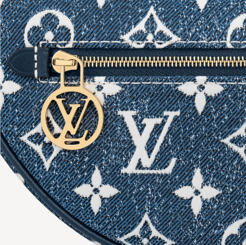 Louis Vuitton Loop Grey Monogram Denim