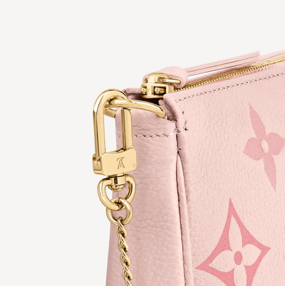 Louis Vuitton Mini Pochette Accessoires Rose Gold for Women