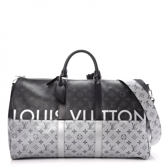 Louis Vuitton Prism Monogram PVC Keepall Bandouliere 50 – Season 2 Consign