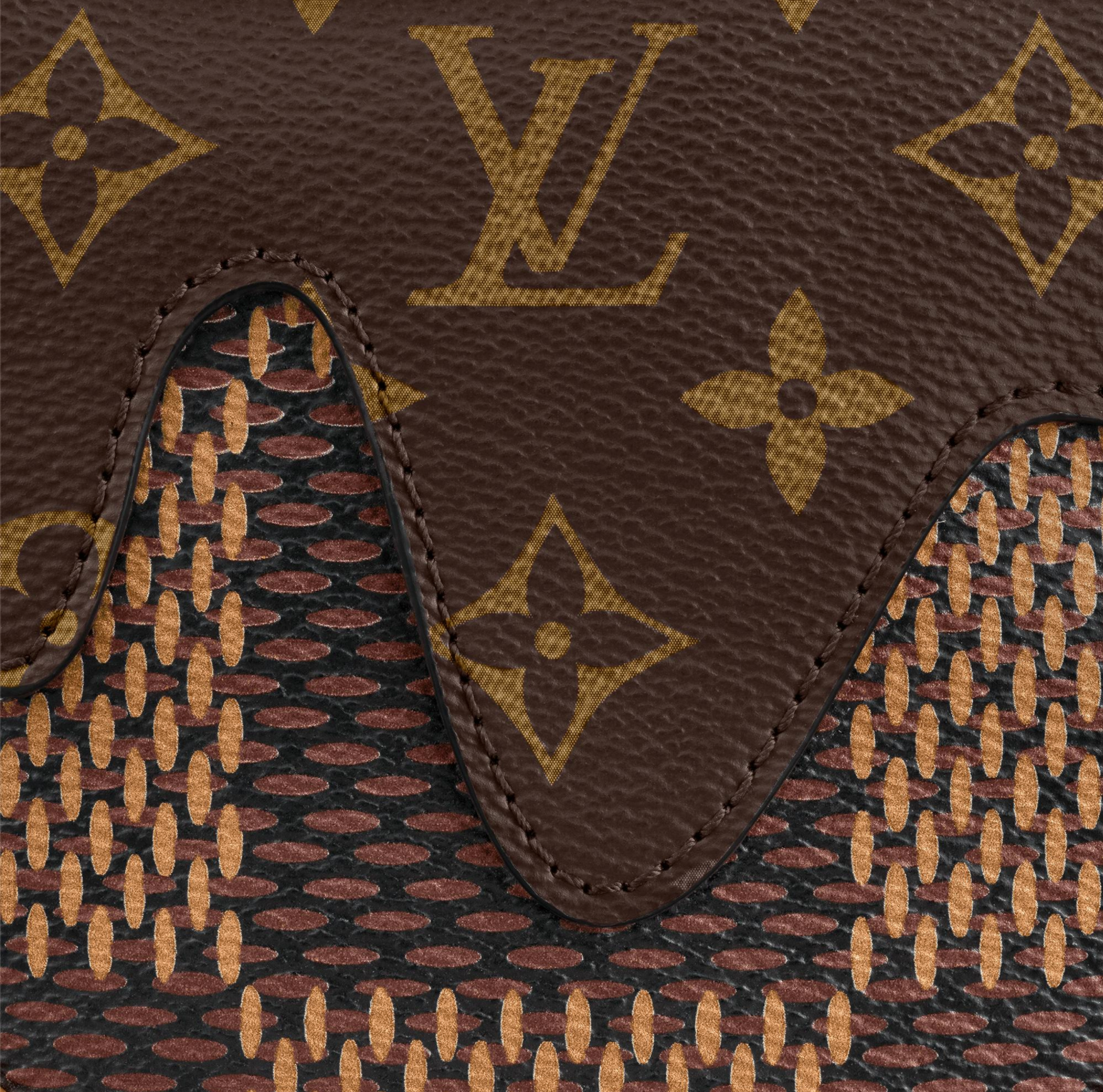 louis vuitton sling bag, brown