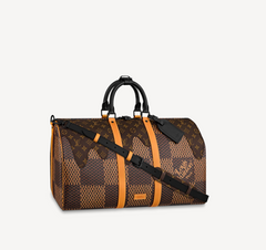 Limited Edition Louis Vuitton x Nigo Keepall 50 Bandoulière Travel