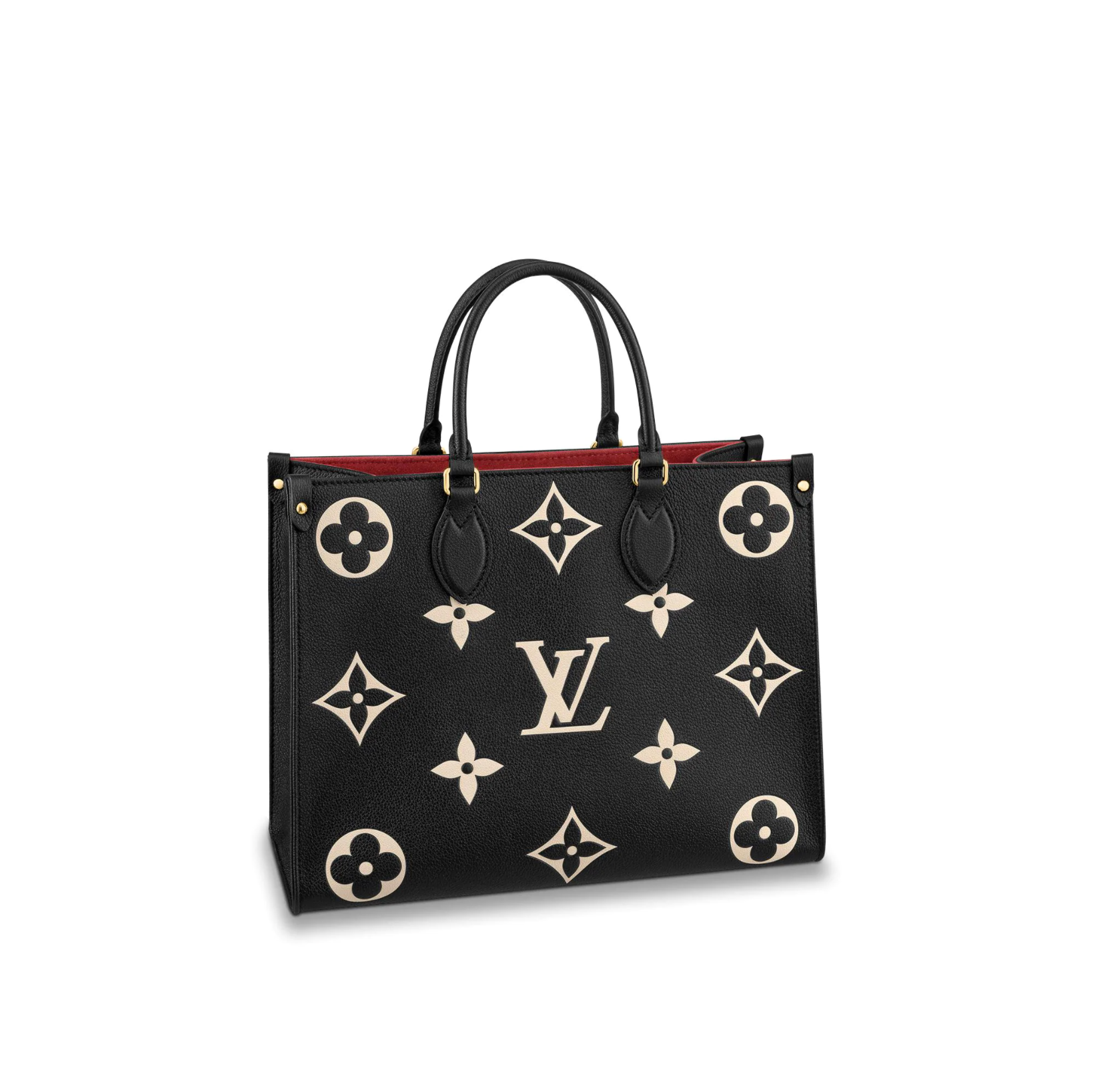 Louis Vuitton Black x White x Pink Monogram Empreinte Bagatelle BB