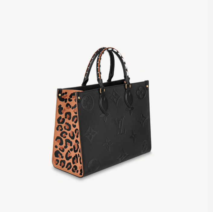 Louis vuitton bag with leopard print sales