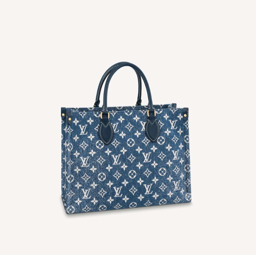 Louis Vuitton Monogram Jacquard Denim Neverfull MM Tote Bag