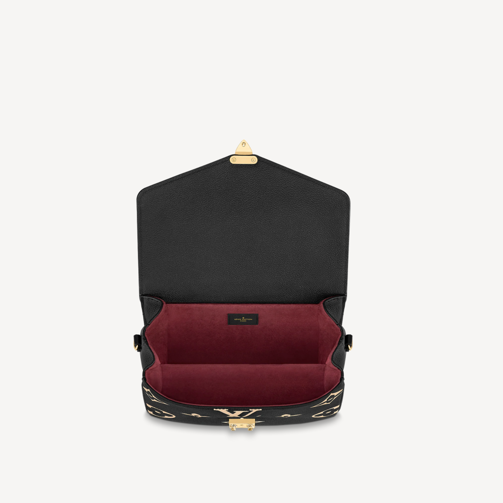 Louis Vuitton Black Pochette Metis M45773– TC
