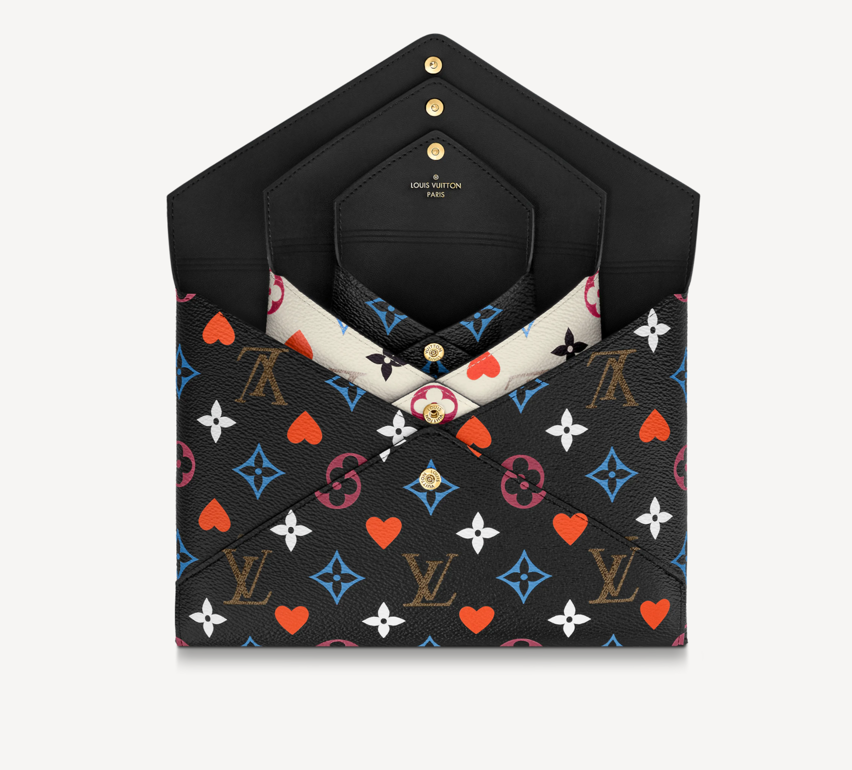 Louis Vuitton 2021 Pochette Monogram Kirigami MM
