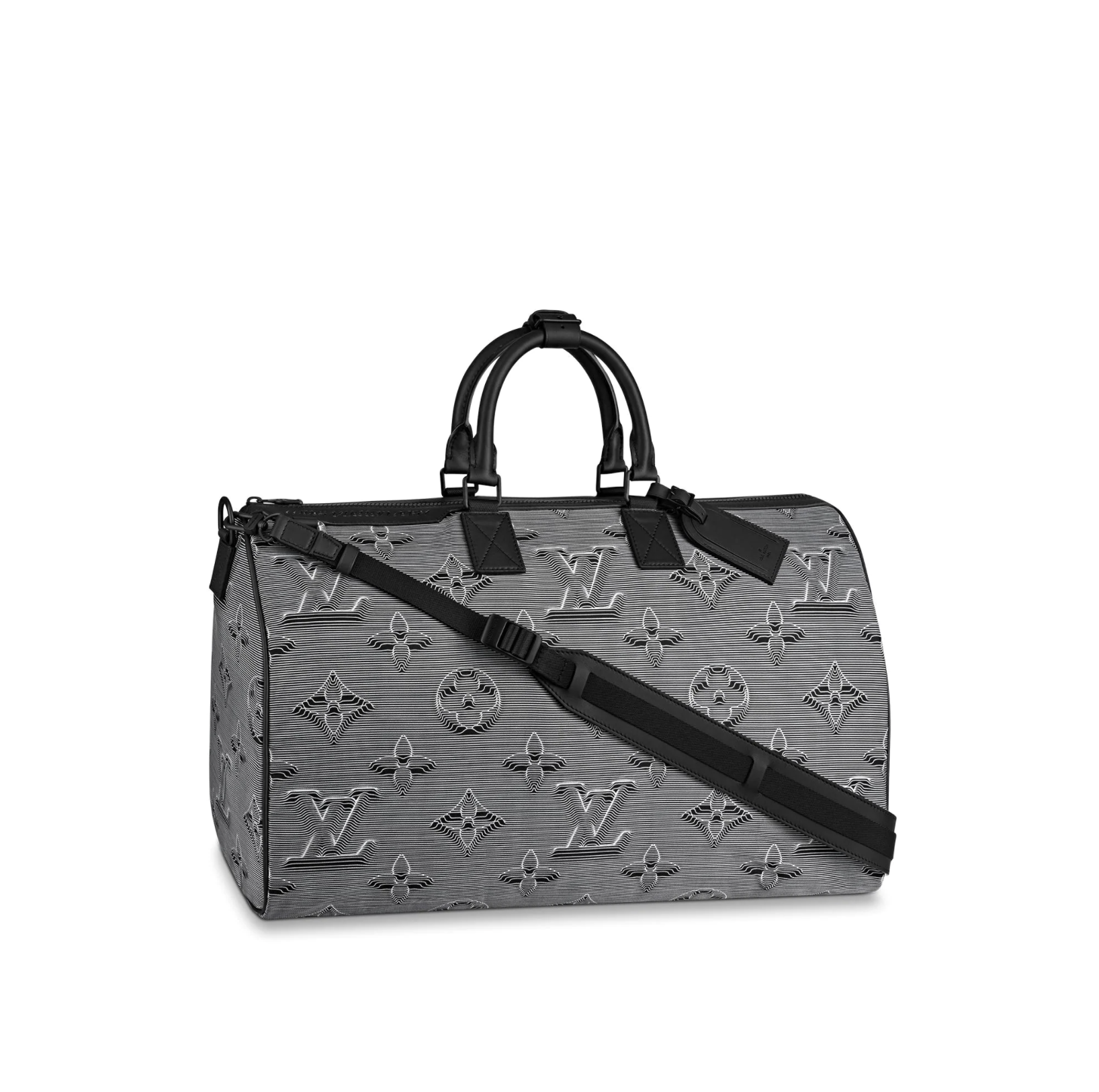 leather keepall bandouliere 50