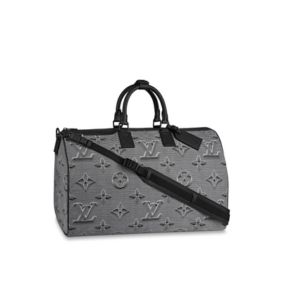 Louis vuitton keepall 50 top black