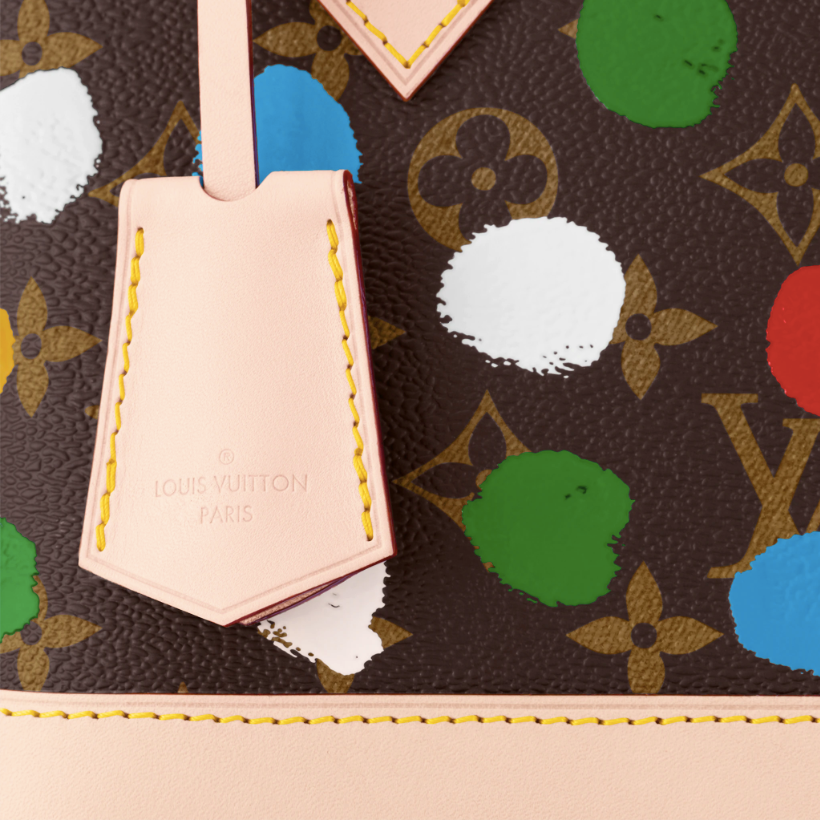 Louis Vuitton Neverfull Yayoi Kusama Collaboration Size mm Brown M46381 Monogram Painted Dot