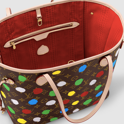 Lv yayoi 2025 kusama neverfull