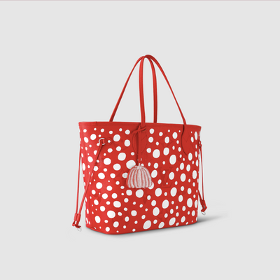 Louis Vuitton, Bags, Yayoi Kusama X Louis Vuitton Red Monogram Dots  Infinity Neverfull Mm