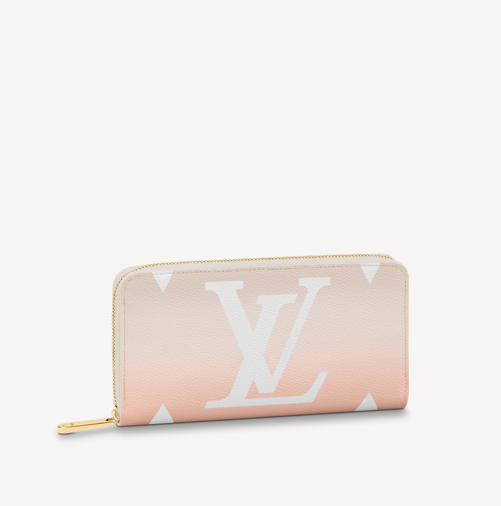 white and pink louis vuittons wallet