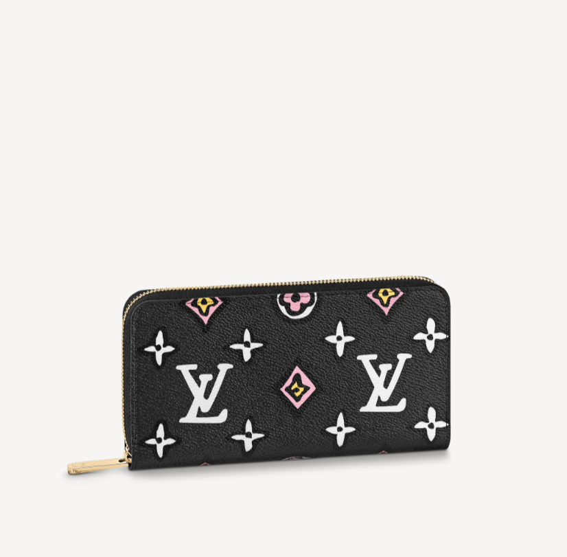 Louis Vuitton Zippy Wallet, Black