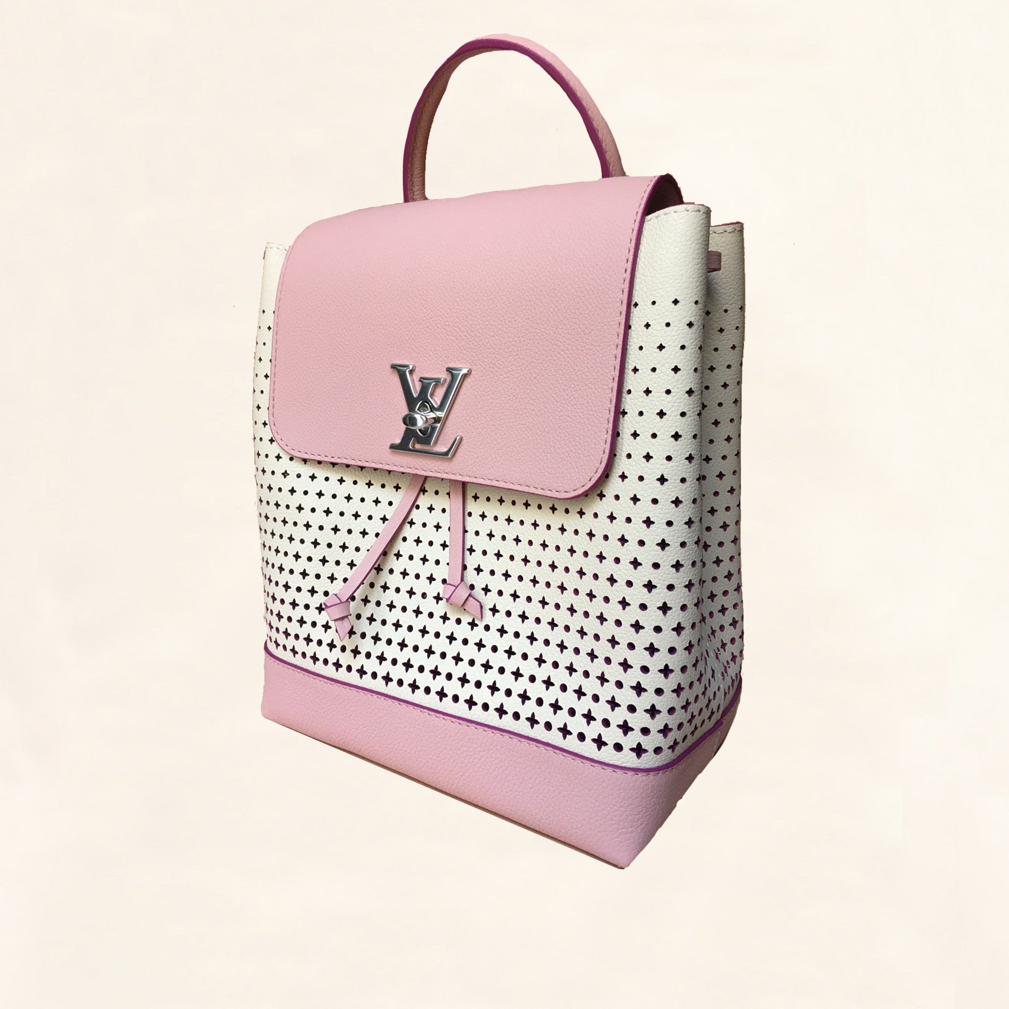 Louis Vuitton Lockme Backpack Mini Gold
