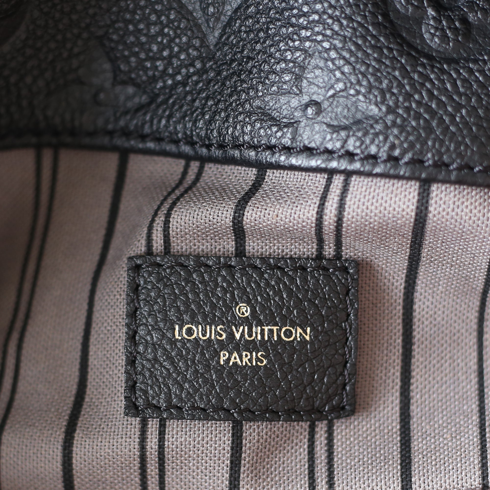 LOUIS VUITTON Artsy MM Empreinte Leather Shoulder Bag Blue-US