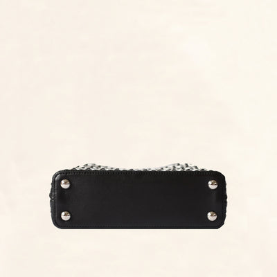 Capucines leather handbag Louis Vuitton Black in Leather - 35877162