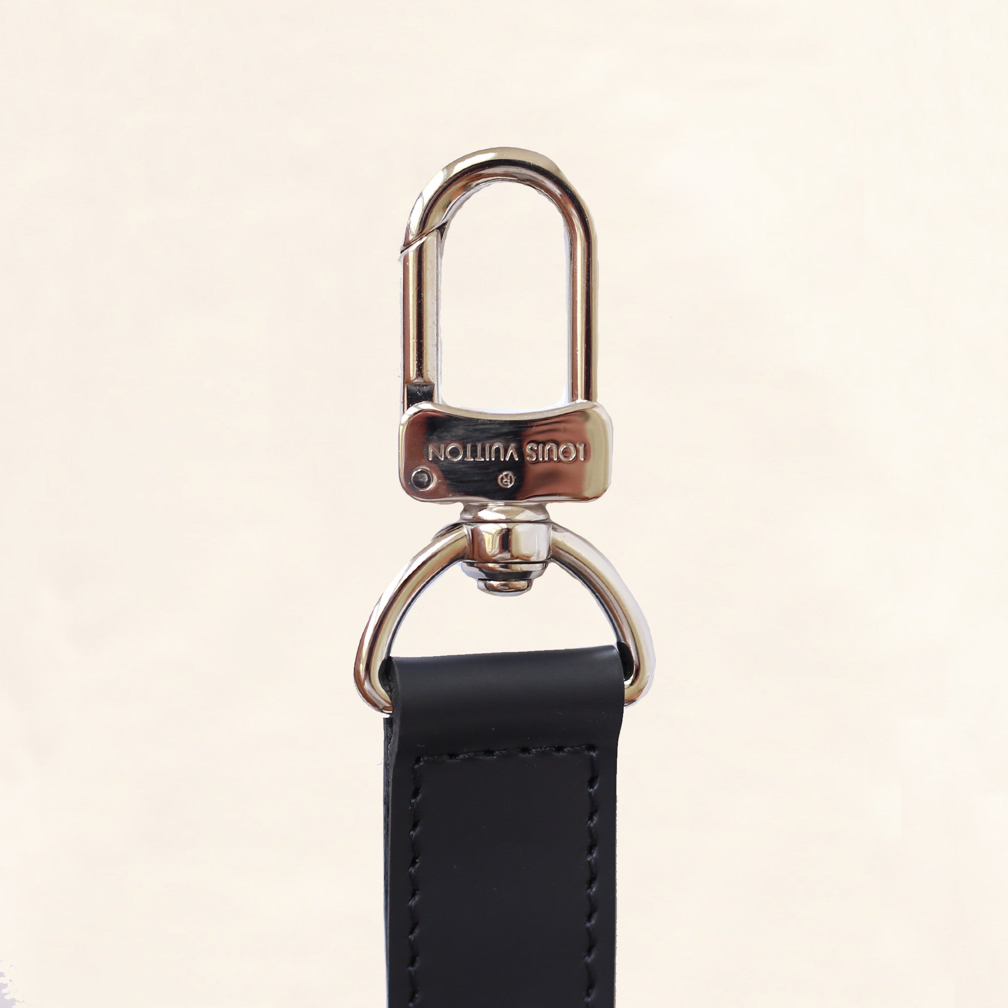 Louis Vuitton Leather Strap Holder for Keepall