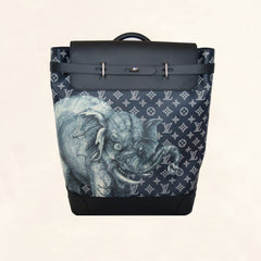 louis vuitton chapman backpack | Brothers Steamer Louis Vuitton Savane Monogram Elephant