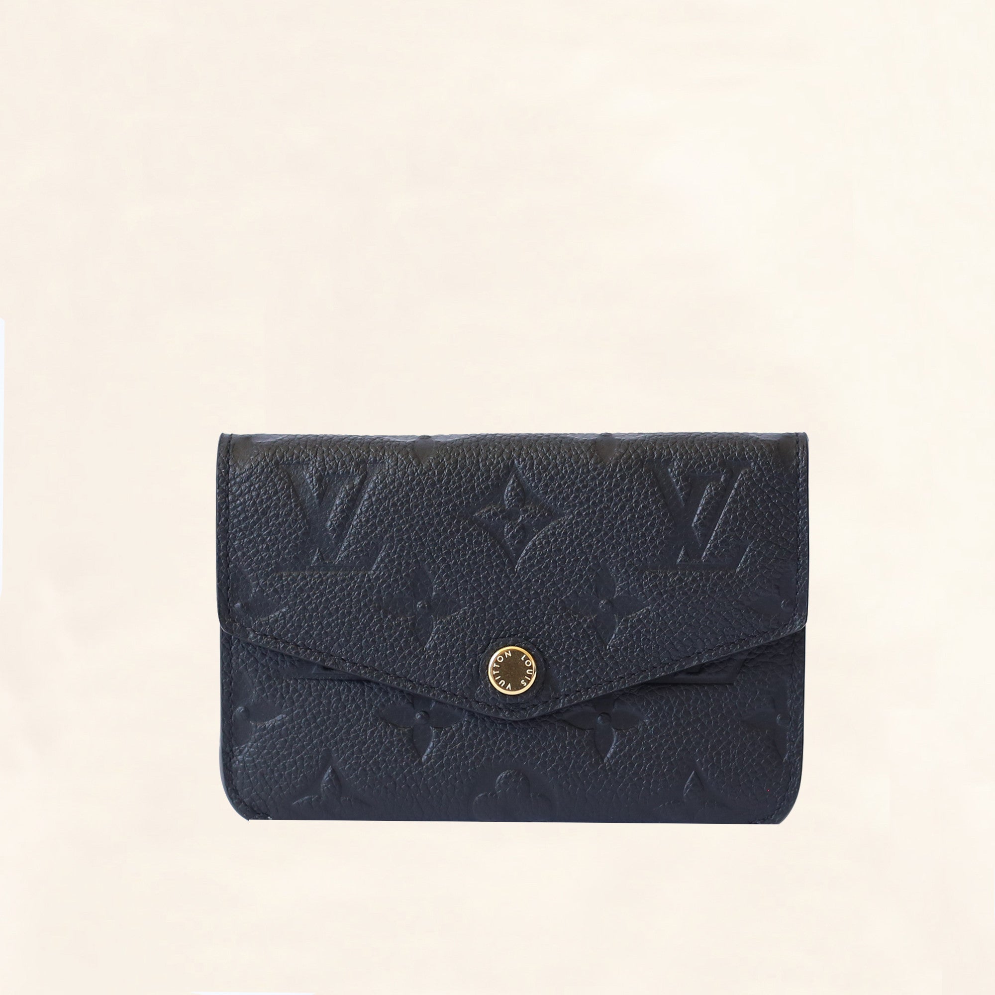 Louis Vuitton | Black Empreinte Coin/Key Pouch | One-Size