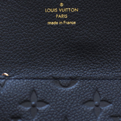 LOUIS VUITTON Empreinte Key Pouch Black 1029996