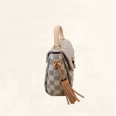 Louis Vuitton Utility Crossbody Bag Damier Azur canvas | 3D model