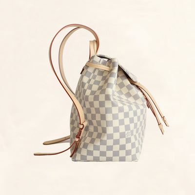 Louis Vuitton Sperone mini backpack Beige Cloth ref.591538 - Joli Closet