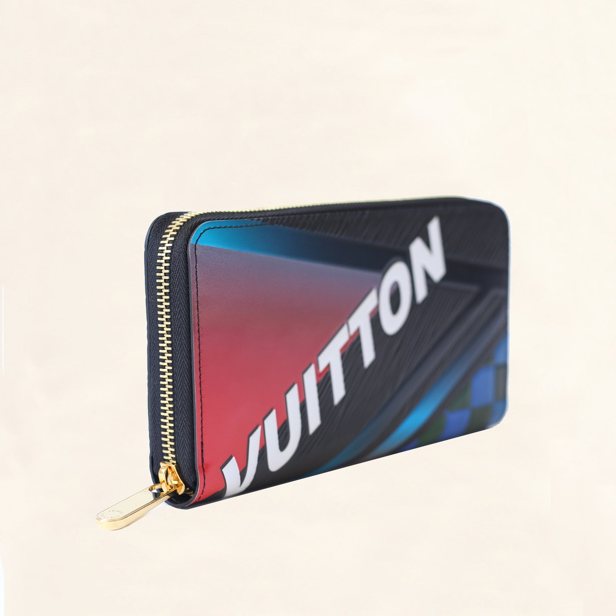 Louis Vuitton x Supreme Black 2017 Z\ippy Organizer Wallet w/ Tags
