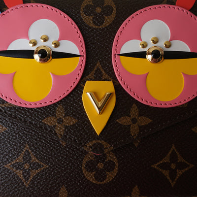Victorine Wallet Owl Monogram