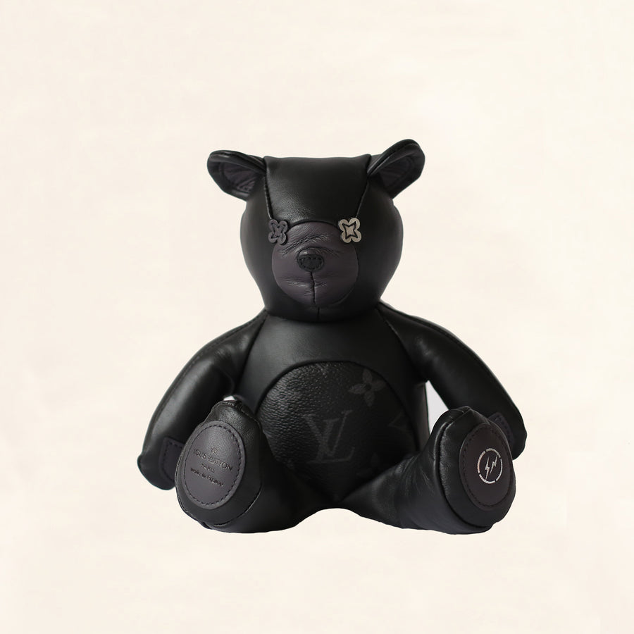 Louis Vuitton | Fragment Teddy Bear | Black - The-Collectory 