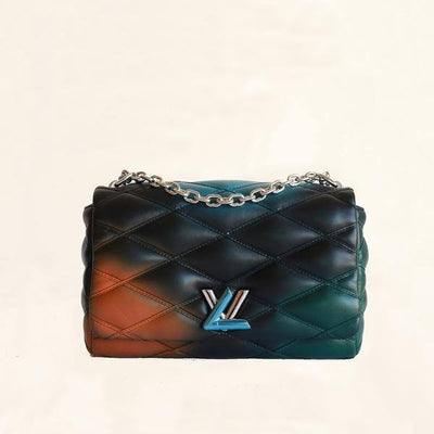 Louis Vuitton Black Quilted Leather GO-14 Malletage Mini Bag Louis Vuitton