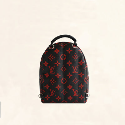 Louis Vuitton PALM SPRINGS, mini backpack, infrarouge