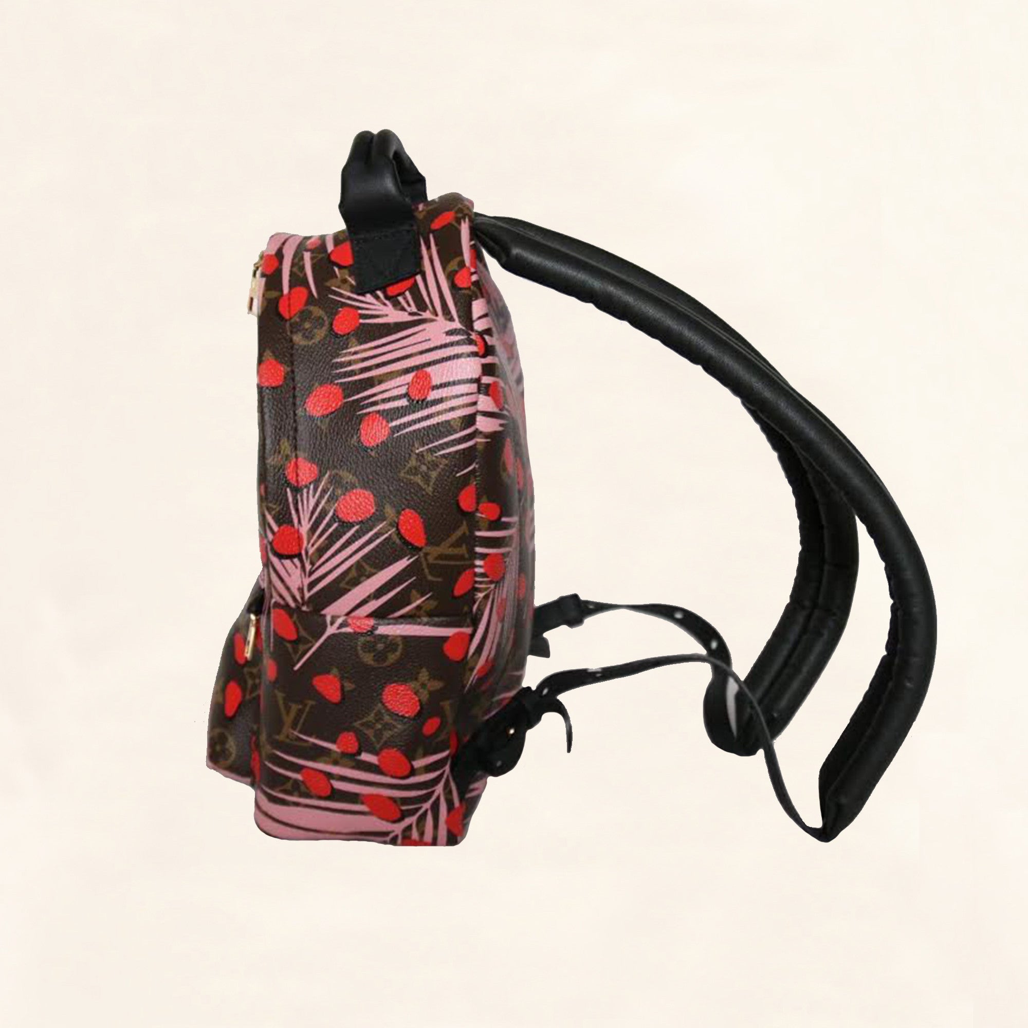louis vuitton black and red palm springs backpack Louis Vuitton | Jungle Dot Palm Springs Backpack