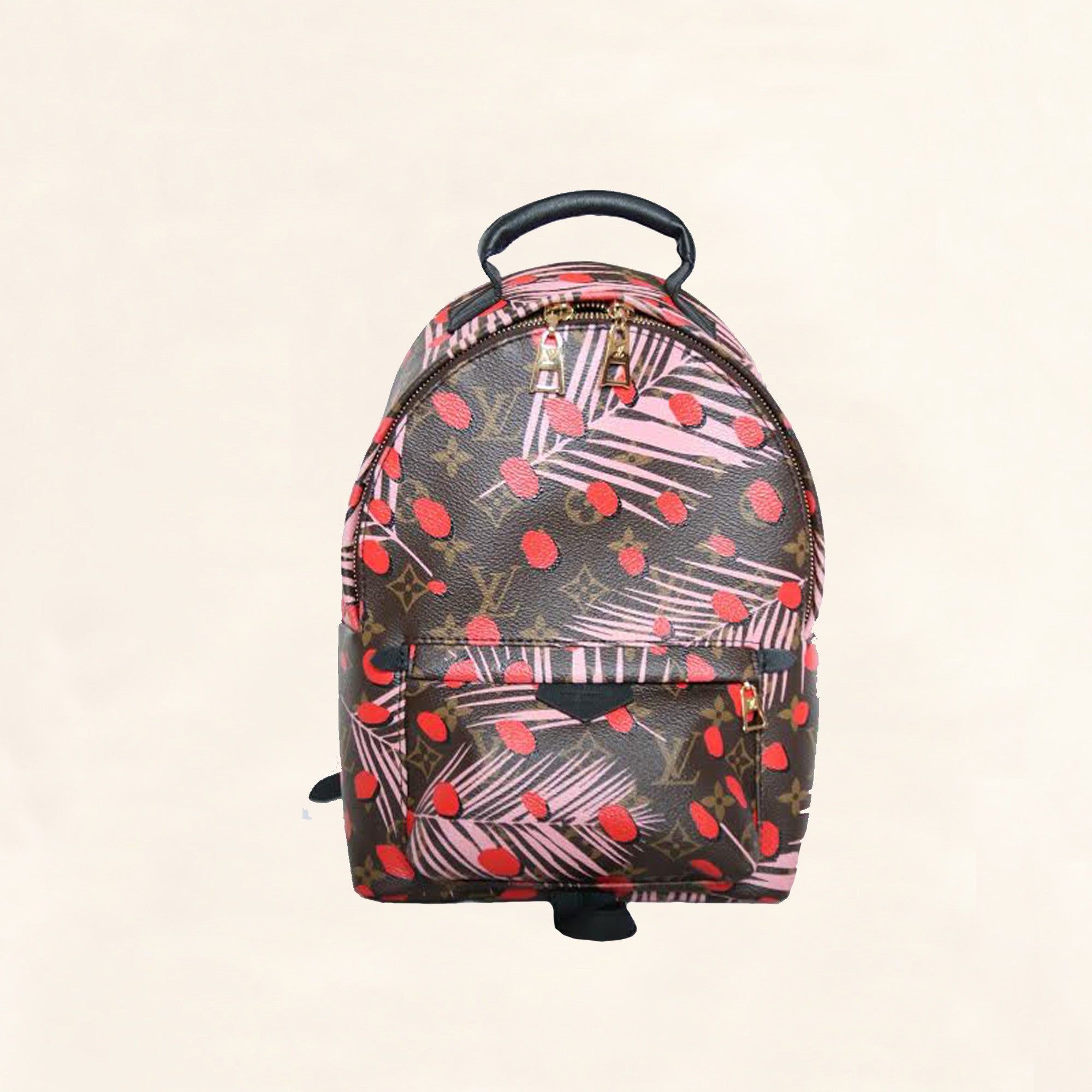 louis vuitton black and red palm springs backpack Louis Vuitton | Jungle Dot Palm Springs Backpack