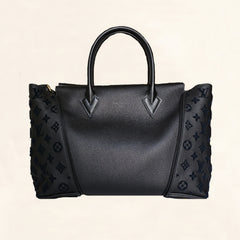 Louis Vuitton Yellow Veau Cachemire Leather & Tuffetage W Bag