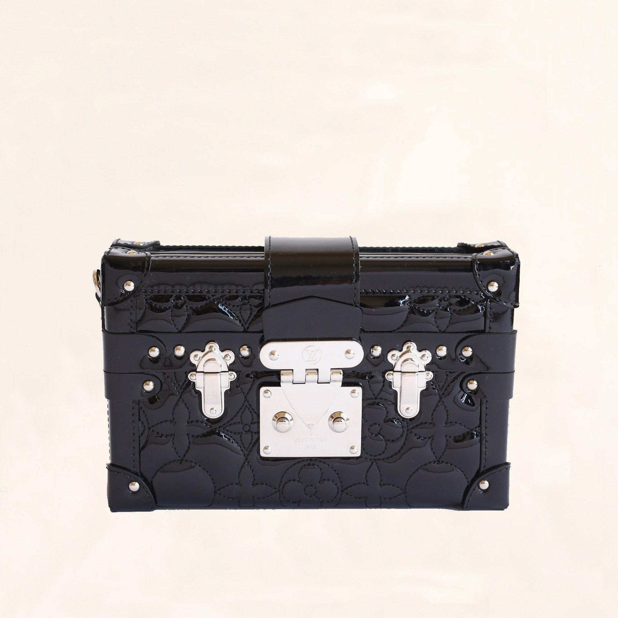 Louis Vuitton | Patent Leather Petite Malle | One Size - The-Collectory