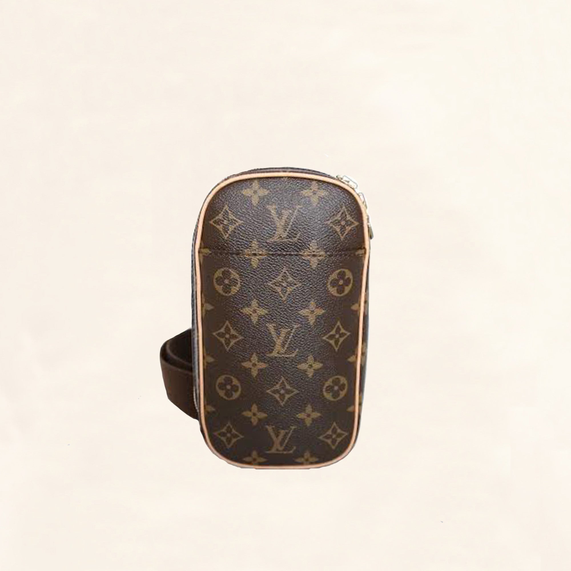Louis Vuitton Pochette Gange Monogram Canvas Brown 224797331