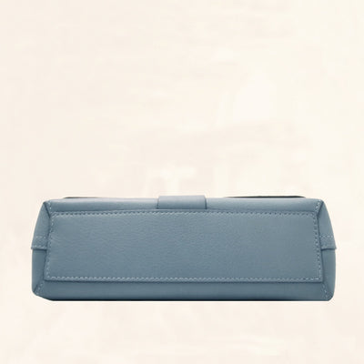LOUIS VUITTON Pallas Womens handbag blue Cloth Python ref.237820