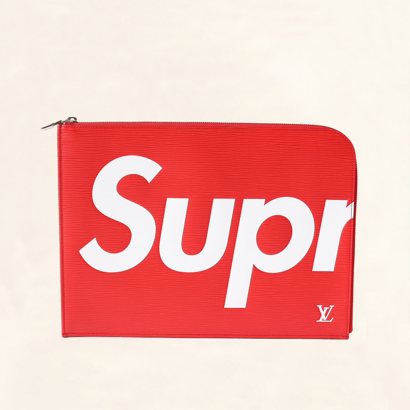 Louis Vuitton Supreme Red Box Logo Hoodie