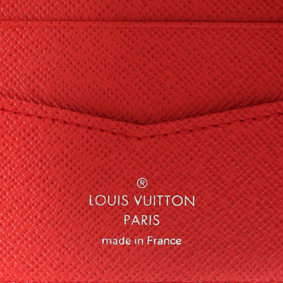 Louis Vuitton | Supreme Slender Bifold Wallet | Red - The-Collectory