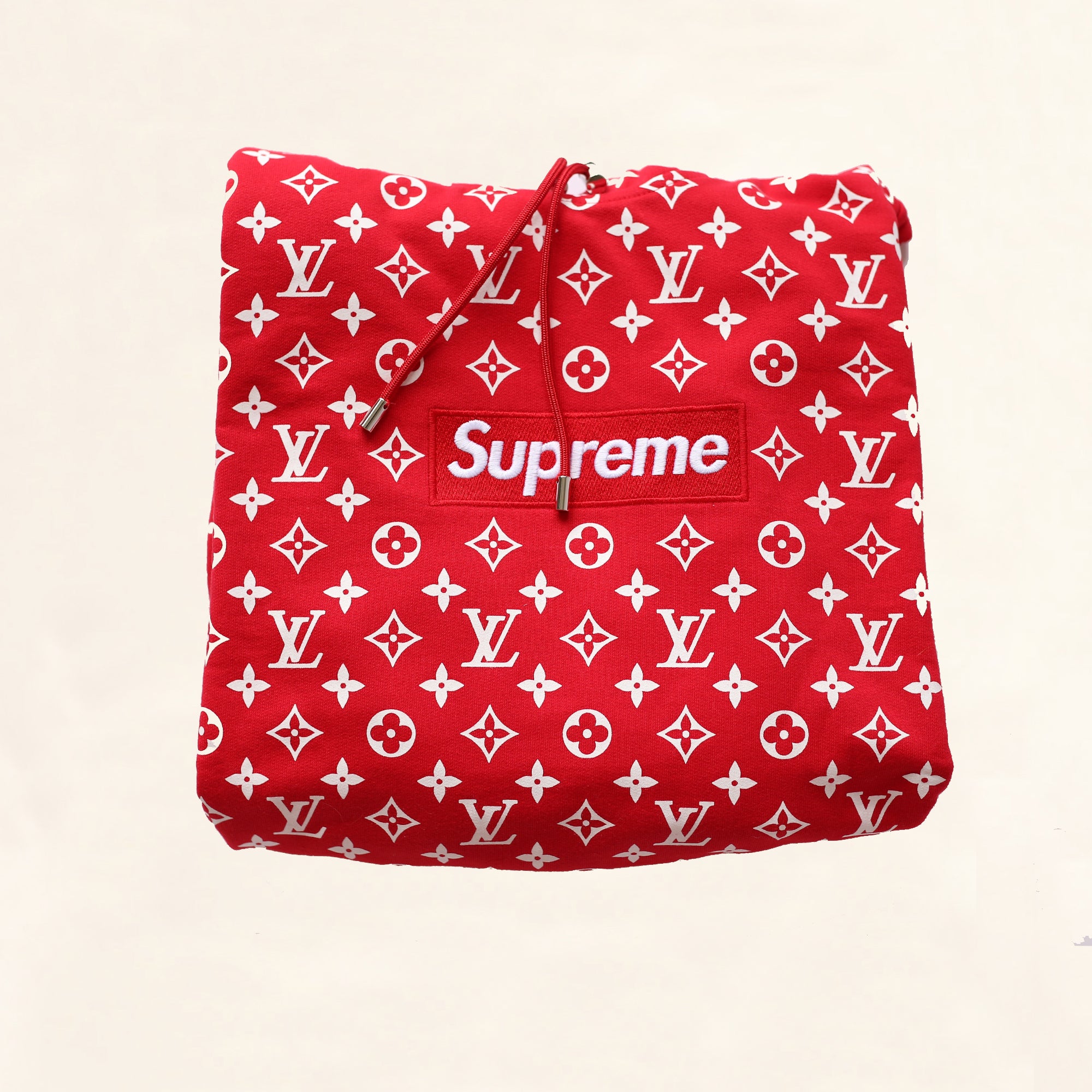 fraktion Fahrenheit peave Louis Vuitton | Supreme Logo Box Hoodie Monogram | Red– TC