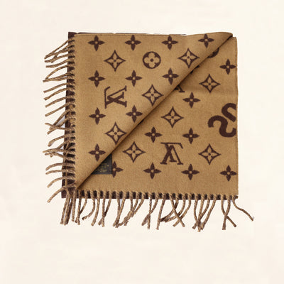Louis Vuitton | Supreme Scarf | Brown - The-Collectory