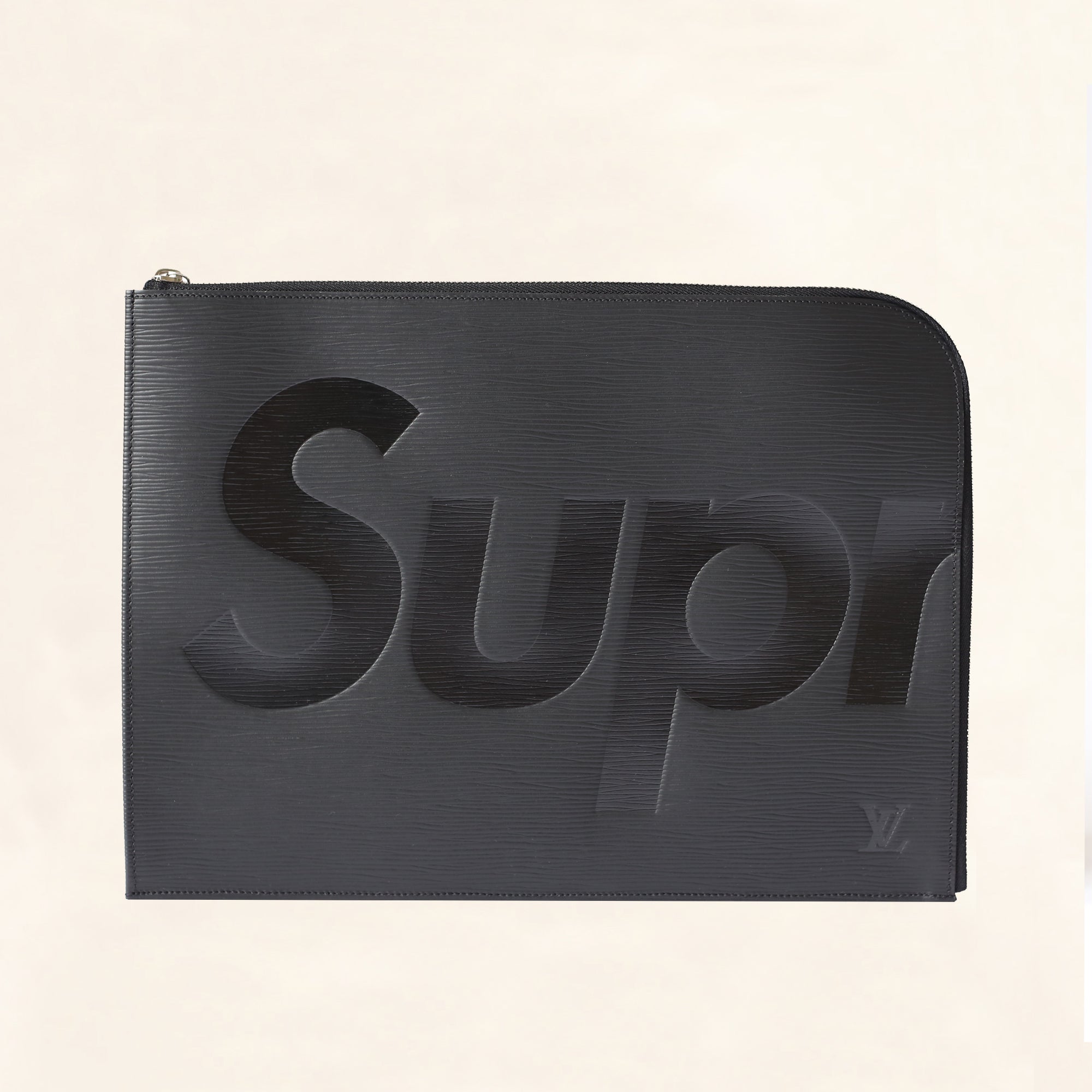 Louis Vuitton | Supreme Black Epi Pochette Jour | GM