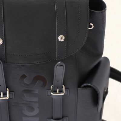 Louis Vuitton | Supreme Epi Christopher Backpack | Black - The-Collectory