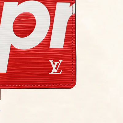 LOUIS VUITTON RED EPI LEATHER POCKET ORGANIZER – VLA Luxury