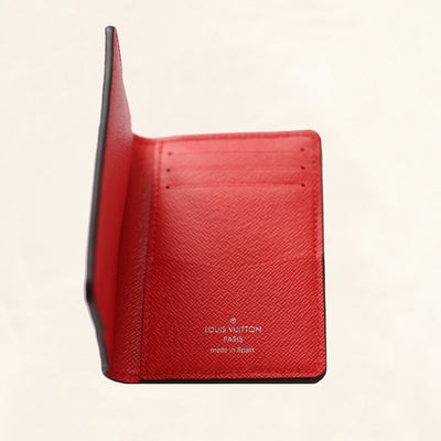 Branded Republic - Dompet Louis Vuitton Pocket Organizer Monogram Shadow  Leather Black Wallet