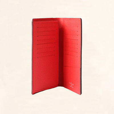 Louis Vuitton x Supreme Epi Leather Brazza Wallet Wallet Purse Pouch Red OG