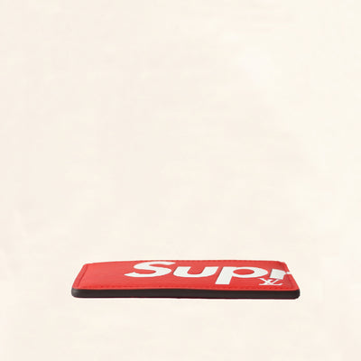 Louis Vuitton x Supreme Porte Carte Simple Epi Red – SOLEPLIER