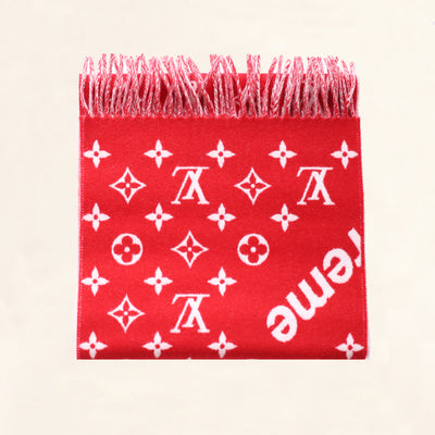 Louis Vuitton | Scarf | Red–