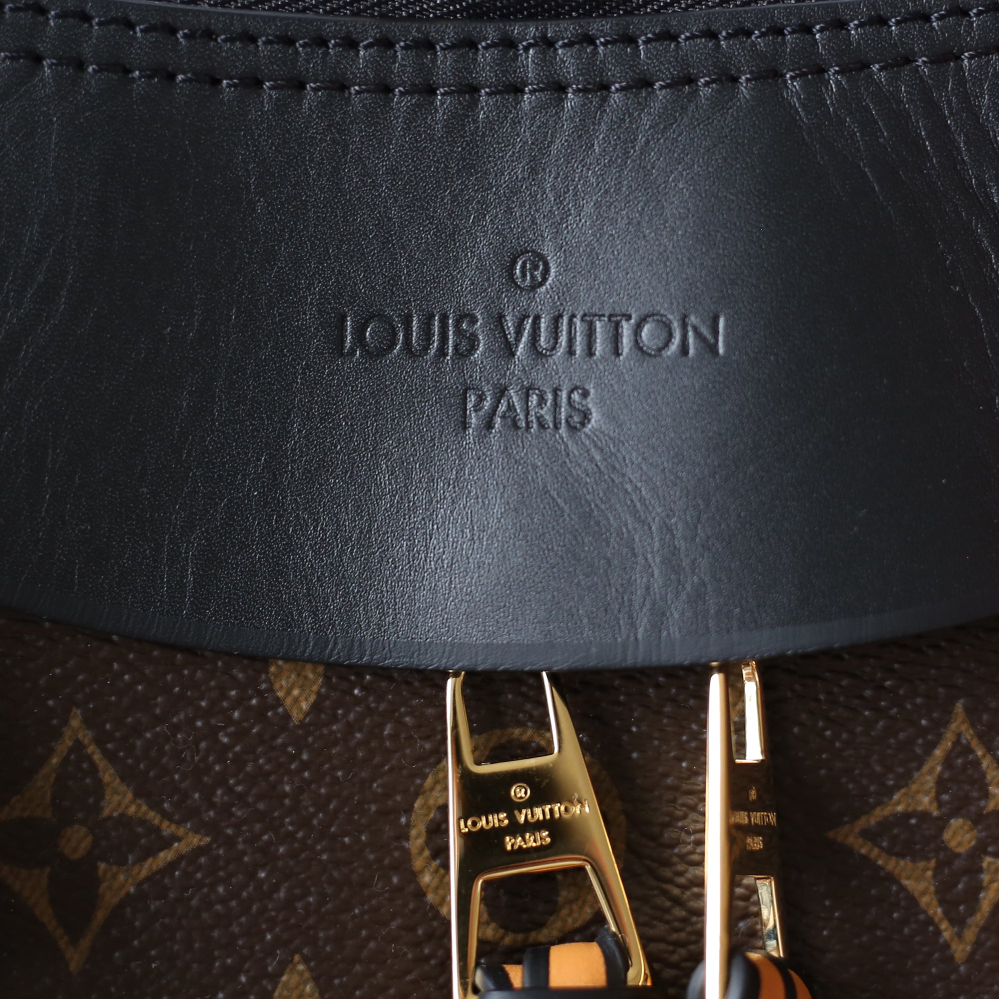LOUIS VUITTON Tuileries Tote M41454 Noir Monogram Twillly Tote Bag