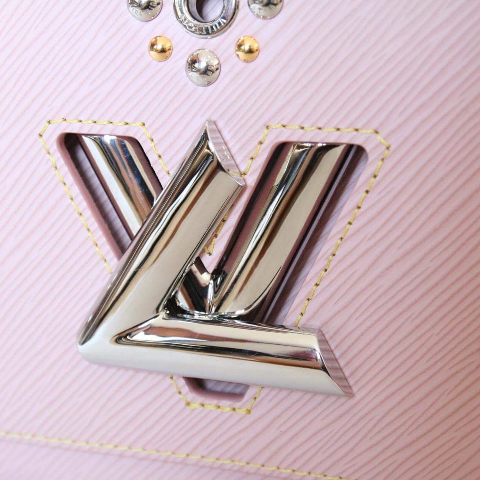 MissMister MissMister Gold Plated Louis Vuitton Logo Inspired high